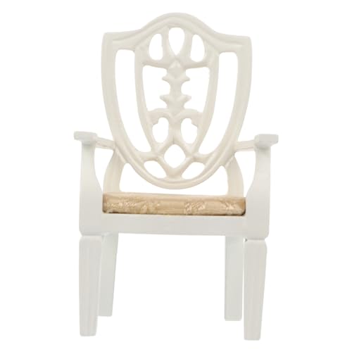 UPKOCH 1 Stück Sessel Mini-hausstuhl Musterstuhl Kleiner Stuhl Miniatur-esstischstuhl Stuhl Simulationsstuhl Holzstuhl Stuhlmodell Kleine Möbel Miniaturstuhl Hölzern Weiß UPKOCH 1 Stück Sessel Mini-hausstuhl Musterstuhl Kleiner Stuhl Miniatur-esstischstuhl Stuhl Simulationsstuhl Holzstuhl Stuhlmodell Kleine Möbel Miniaturstuhl Hölzern Weiß von UPKOCH