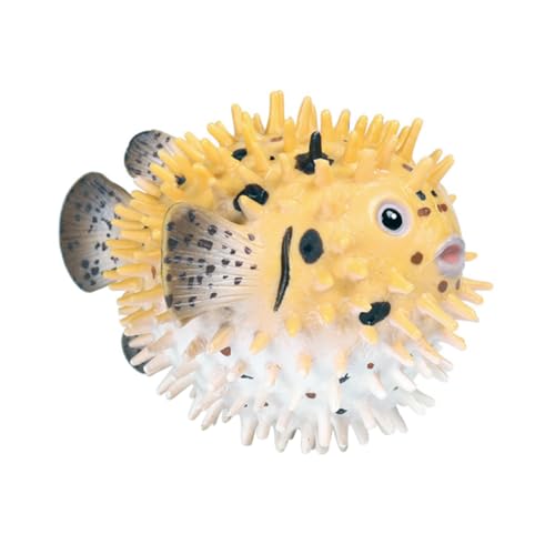 UPKOCH 1 Stück Simulation Kugelfisch Modell Lernspielzeug Miniaturspielzeug Miniatur Kugelfisch Kugelfisch Ornament Aquarium Gefälschter Kugelfisch Outdoor Für Panzerspielzeug Kunststoff von UPKOCH