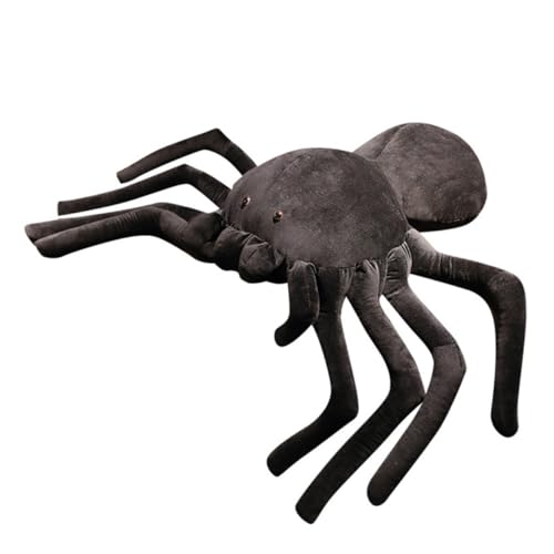 UPKOCH 1 Stück Spinnenplüschpuppe Spinnen-Wurfkissen Plüschspielzeug Puppenschmuck Stofftier aus Baumwolle Spinne Spinnenpuppe Kinderspielzeug PP Baumwolle Black von UPKOCH