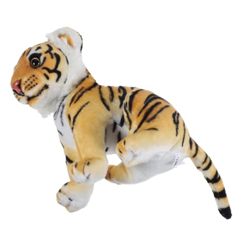 UPKOCH 1 Stück kleine Tigerpuppe Plüschfigur Tiger-Puppen- Kind Plüschspielzeug Tigerverzierung realistischer ausgestopfter Tiger PP Baumwolle Yellow UPKOCH 1 Stück kleine Tigerpuppe Plüschfigur Tiger-Puppen- Kind Plüschspielzeug Tigerverzierung realistischer ausgestopfter Tiger PP Baumwolle Yellow von UPKOCH