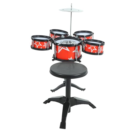 UPKOCH 1-teiliges Set Jazz-Trommel -Instrumente -Klavier Xylophon Musikinstrumente Trommel Schlagzeug-übungspad Schlagzeug Für Elektronisches Schlagzeug Rot UPKOCH 1-teiliges Set Jazz-Trommel -Instrumente -Klavier Xylophon Musikinstrumente Trommel Schlagzeug-übungspad Schlagzeug Für Elektronisches Schlagzeug Rot von UPKOCH
