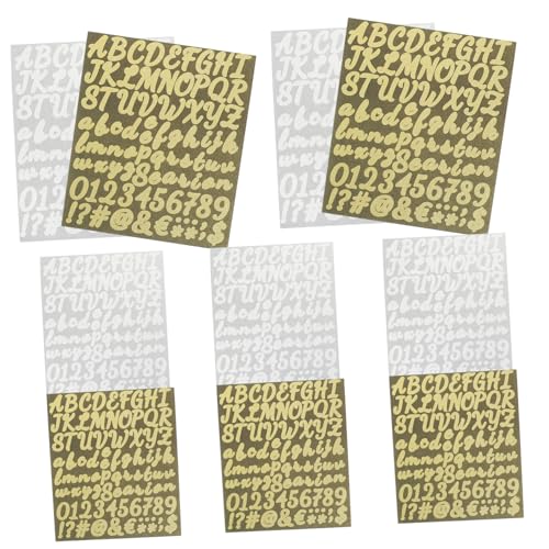 UPKOCH 10 Blätter -Buchstaben-Aufkleber DIY-Scrapbooking-Aufkleber Aufkleber Mit Buchstabennummern Scrapbooking-nummernaufkleber Buchstaben-Zahlen-Aufkleber -Vinyl-Aufkleber UPKOCH 10 Blätter -Buchstaben-Aufkleber DIY-Scrapbooking-Aufkleber Aufkleber Mit Buchstabennummern Scrapbooking-nummernaufkleber Buchstaben-Zahlen-Aufkleber -Vinyl-Aufkleber von UPKOCH