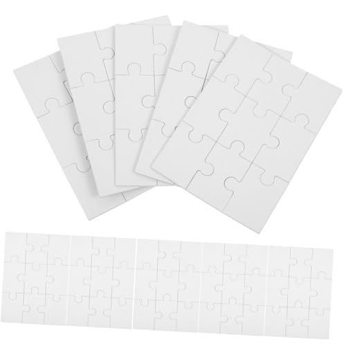 UPKOCH 10 Blatt Teiliges DIY Blanko Puzzle Leere Puzzle Teile zum Bemalen Zeichnen und Basteln Multifunktionale Kinderpuzzle zum Selber Gestalten Personalisierbares Kreativspielzeug UPKOCH 10 Blatt Teiliges DIY Blanko Puzzle Leere Puzzle Teile zum Bemalen Zeichnen und Basteln Multifunktionale Kinderpuzzle zum Selber Gestalten Personalisierbares Kreativspielzeug von UPKOCH