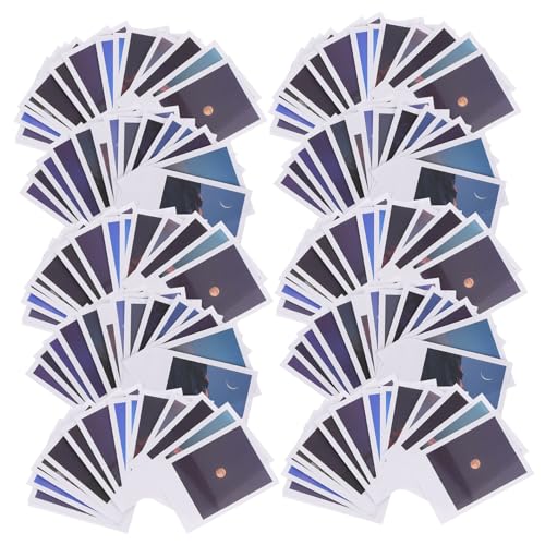 UPKOCH 10 Boxen Aufkleber Romantische Landschaft Serie Hand Decor Aufkleber Papier von UPKOCH