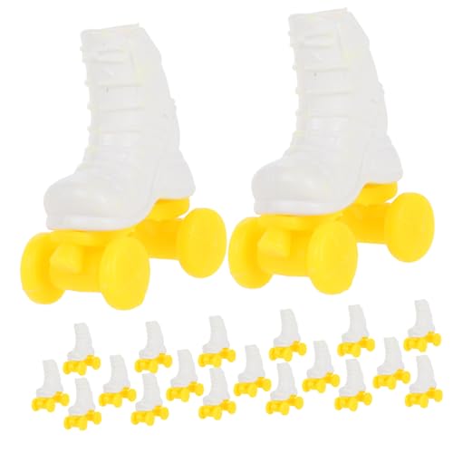 UPKOCH 10 Paare Rollschuhspielzeug Puppenhauszubehör Puppenspielzeug Rollschuh-bastelarbeiten Für Eine Puppe Puppen-Skating-Werkzeug Mini-Rollschuhe Für Puppe Rollschuh Mini Plastik Weiß UPKOCH 10 Paare Rollschuhspielzeug Puppenhauszubehör Puppenspielzeug Rollschuh-bastelarbeiten Für Eine Puppe Puppen-Skating-Werkzeug Mini-Rollschuhe Für Puppe Rollschuh Mini Plastik Weiß von UPKOCH
