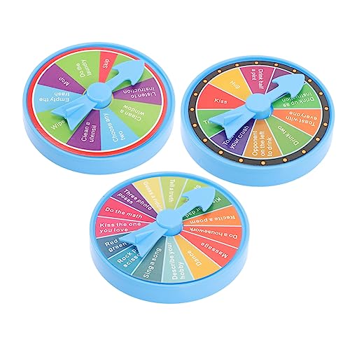 UPKOCH 10 Sätze Eltern-Kind-Spiel-Plattenspieler Kompaktes Gewinnrad Spinnen Rad Spiel Partyrad Minirad Schicksalsrad Spielrad Das Rad-brettspiel Gaming-Rad Plastik UPKOCH 10 Sätze Eltern-Kind-Spiel-Plattenspieler Kompaktes Gewinnrad Spinnen Rad Spiel Partyrad Minirad Schicksalsrad Spielrad Das Rad-brettspiel Gaming-Rad Plastik von UPKOCH