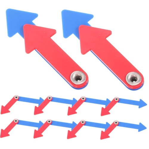 UPKOCH 10 Sätze Teiliges Kunststoff Uhrzeiger Lernspielzeug zum Zeiterkennen Drehbare Bunte Zeiger für Pädagogische Uhrzeiger für Grundschulunterricht und Zeitverständnis UPKOCH 10 Sätze Teiliges Kunststoff Uhrzeiger Lernspielzeug zum Zeiterkennen Drehbare Bunte Zeiger für Pädagogische Uhrzeiger für Grundschulunterricht und Zeitverständnis von UPKOCH