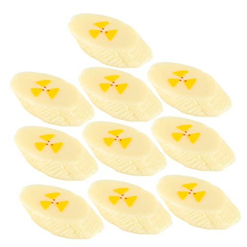 UPKOCH 10 Stück Bananenscheibenmodell gefälschte Bananenscheiben Früchte Lebensartige Banane Simulationsfrucht Mini-Bananen Simulation von Bananendekoren simulierte Fruchtscheiben PVC UPKOCH 10 Stück Bananenscheibenmodell gefälschte Bananenscheiben Früchte Lebensartige Banane Simulationsfrucht Mini-Bananen Simulation von Bananendekoren simulierte Fruchtscheiben PVC von UPKOCH