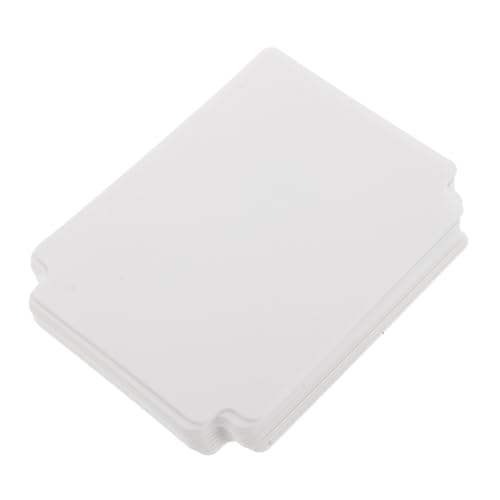UPKOCH 10 Stück Baseball-Kartenteiler Spielkartenbox spielkartenhalter Spielkarten Sortierer Separator Handel Grußkarten-Trennblätter mit Laschen Kartenschachteln für Sportkarten pp Weiß von UPKOCH