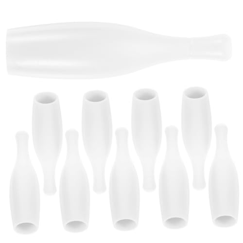 UPKOCH 10 Stück Desktop -Bowlingspielzeug Bowling- für Spiel-Bowling-Requisite Kleine Bowlingspiel-Requisite Mini-Bowling-Pin-Set Bowling-Pin-Masse die Hüften Weiß UPKOCH 10 Stück Desktop -Bowlingspielzeug Bowling- für Spiel-Bowling-Requisite Kleine Bowlingspiel-Requisite Mini-Bowling-Pin-Set Bowling-Pin-Masse die Hüften Weiß von UPKOCH