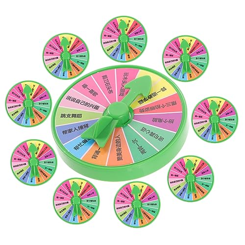 UPKOCH 10 Stück Drehteller- Erwachsene Zirkus Schluck Partyrad hoch einfaches Spielrad Spiele für Geburtstagsfeiern Rad Spiel Streich Rad-Spiel-Requisite Tabletop-Spiele pp UPKOCH 10 Stück Drehteller- Erwachsene Zirkus Schluck Partyrad hoch einfaches Spielrad Spiele für Geburtstagsfeiern Rad Spiel Streich Rad-Spiel-Requisite Tabletop-Spiele pp von UPKOCH