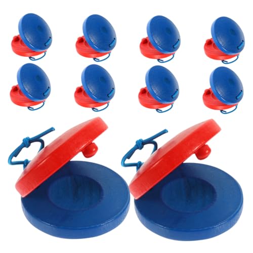 UPKOCH 10 Stück Kastagnettenspielzeug Für Fingerschlaginstrumente Aus Holz Für Schulmusikspielzeug Für Rhythmustraining Orff Musikunterricht UPKOCH 10 Stück Kastagnettenspielzeug Für Fingerschlaginstrumente Aus Holz Für Schulmusikspielzeug Für Rhythmustraining Orff Musikunterricht von UPKOCH