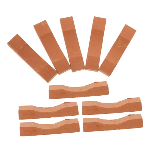 UPKOCH 10 Stück Kinderbasteln mit Ziegeln Modellbau Material Mini Ziegelsteine Modellbau-Zubehör DIY Bastelmaterial Baukasten Modell Mini-Wandziegel kleine Ziegel Spielzeugsteine Ton UPKOCH 10 Stück Kinderbasteln mit Ziegeln Modellbau Material Mini Ziegelsteine Modellbau-Zubehör DIY Bastelmaterial Baukasten Modell Mini-Wandziegel kleine Ziegel Spielzeugsteine Ton von UPKOCH