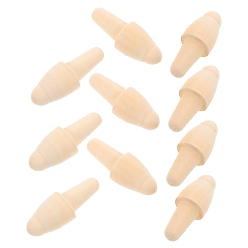 UPKOCH 10 Stücke Holz Gyro Spielzeug Liefert Gyro Zubehör Für Jungen Und Mädchen Spielzeug Gyroskop Achse Reparatur Teile von UPKOCH