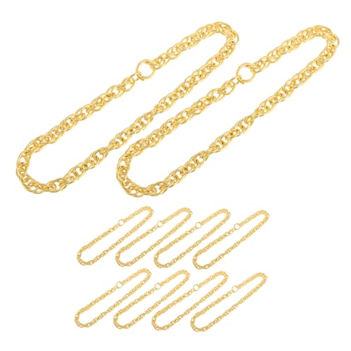 UPKOCH 10 Stück Kleiner Gelber Entenschmuck Auto Zubehör Deko Auto -innenraumzubehör Autozubehör Innenraumästhetik Armaturenbrett Zubehör Autozubehör Für Frauen Golden Metall von UPKOCH