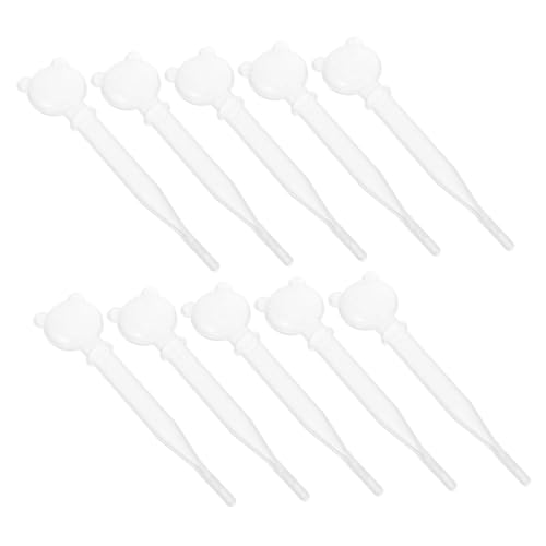 UPKOCH 10 Stück Lehrmaterialien Kleinkindspielzeug Basteln Mini Pipetten Tropfpipette Panda Zubehör Wissenschaftliche Experimente Für Flüssigkeitstransfer Kleine Pipette von UPKOCH