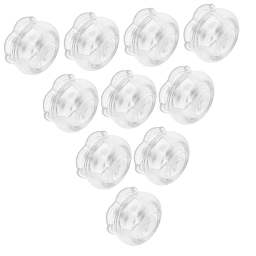 UPKOCH 10 Stück Mini Aquarium Ornamente Mini Fischschalen Mini Glas Aquarium Ornament Mini Aquarium Kleines Aquarium Kleines Plastik Fischglas Kleine Fischschalen Transparent von UPKOCH