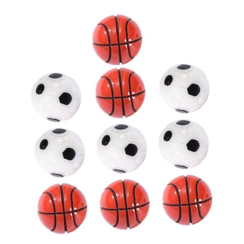 UPKOCH 10 Stück Mini-Ornamente Lackierbar Mini -basketballhandwerk Möblierung Klein Winzig Dekorationen Drinnen Größe Sortiert Fußball Dollhouse Playground Miniatur Miniaturen Harz UPKOCH 10 Stück Mini-Ornamente Lackierbar Mini -basketballhandwerk Möblierung Klein Winzig Dekorationen Drinnen Größe Sortiert Fußball Dollhouse Playground Miniatur Miniaturen Harz von UPKOCH