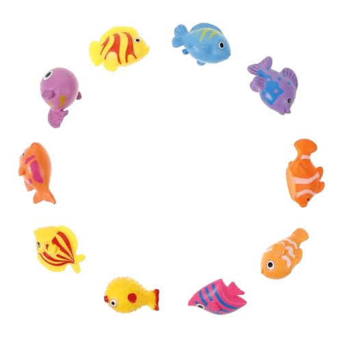 UPKOCH 10stücke Teiliges Cartoon Plastikfisch Figuren Farbiges Miniatur Tier- Für Aquarien Puppenhäuser Und Mikrolandschaften Robuste Tierornamente Für Garten Und Tischdekoration UPKOCH 10stücke Teiliges Cartoon Plastikfisch Figuren Farbiges Miniatur Tier- Für Aquarien Puppenhäuser Und Mikrolandschaften Robuste Tierornamente Für Garten Und Tischdekoration von UPKOCH