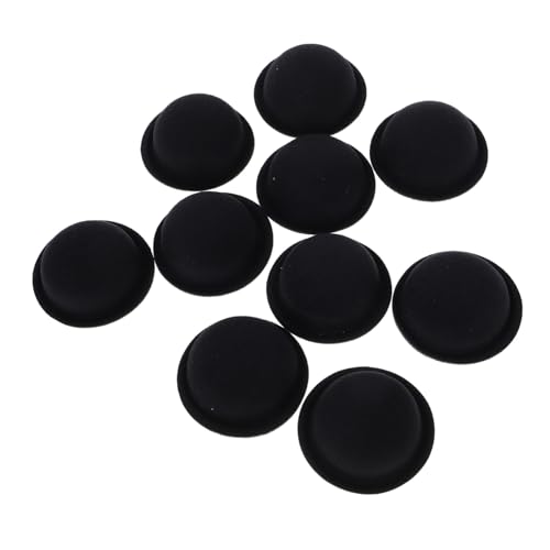 UPKOCH 10 Stück Mützenembryo Accessoires für Puppen Miniaturhut für Puppen Miniaturhut für Dekoration Miniaturhut für Party Kleine Hutform Mini-Bowlerhut Mini-Zylinder Melone Eva Black von UPKOCH
