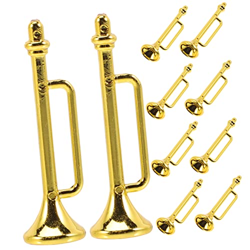 UPKOCH 10 Stück Musikinstrumentenmodell Trompete Mini Musikinstrumente Puppenhaus Musikinstrumente Miniatur Kleines Saxophon Mini Zeug Machen Sie Daraus Eine Winzige Mini Geige Goldener UPKOCH 10 Stück Musikinstrumentenmodell Trompete Mini Musikinstrumente Puppenhaus Musikinstrumente Miniatur Kleines Saxophon Mini Zeug Machen Sie Daraus Eine Winzige Mini Geige Goldener von UPKOCH