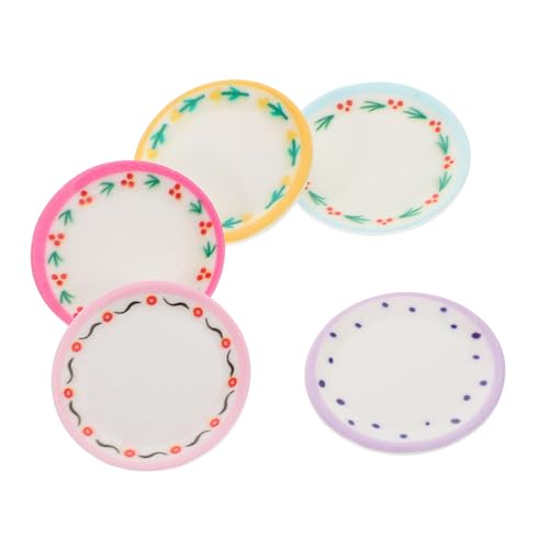 UPKOCH 10stücke Teiliges Miniatur Geschirr Für Puppenhaus Elegante Blumenmuster Teller Für Fantasievolles Spielen Hochwertige Mini Küchenaccessoires Für Kreative Rollenspiele UPKOCH 10stücke Teiliges Miniatur Geschirr Für Puppenhaus Elegante Blumenmuster Teller Für Fantasievolles Spielen Hochwertige Mini Küchenaccessoires Für Kreative Rollenspiele von UPKOCH