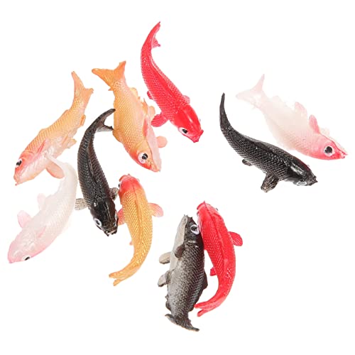 UPKOCH 10 Stücke Puppenhaus Miniatur Karpfen Fisch Spielzeug Maßstab 112 Mini Fisch Figuren Für Jungen Und Mädchen UPKOCH 10 Stücke Puppenhaus Miniatur Karpfen Fisch Spielzeug Maßstab 112 Mini Fisch Figuren Für Jungen Und Mädchen von UPKOCH