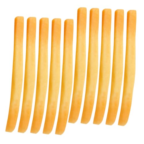 UPKOCH 10 Stück Realistische Künstliche Pommes Frites Modellspielzeug Lebensechte Simulation für Dekoration Party Restaurant und Spielküche UPKOCH 10 Stück Realistische Künstliche Pommes Frites Modellspielzeug Lebensechte Simulation für Dekoration Party Restaurant und Spielküche von UPKOCH