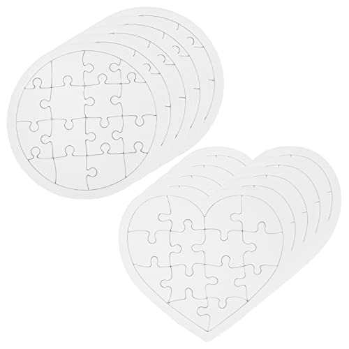 UPKOCH 10 Stück Rundes Puzzle Teiliges DIY Jigsaw Puzzles aus Papier für Kreative Projekte für Basteln der Frühkindlichen Entwicklung UPKOCH 10 Stück Rundes Puzzle Teiliges DIY Jigsaw Puzzles aus Papier für Kreative Projekte für Basteln der Frühkindlichen Entwicklung von UPKOCH