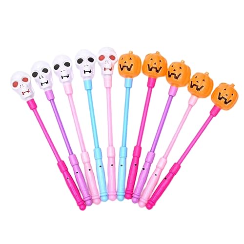 UPKOCH 10stücke Leuchtende Halloween Shaking Sticks Zufällige Farben Kürbis Und Schädel Für Party Deko Cosplay Und Festlichkeiten UPKOCH 10stücke Leuchtende Halloween Shaking Sticks Zufällige Farben Kürbis Und Schädel Für Party Deko Cosplay Und Festlichkeiten von UPKOCH