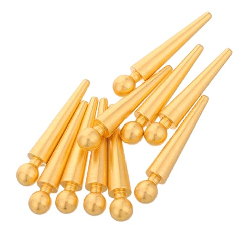 UPKOCH 10 Stück Scoring Pegs Cribbage Board Pegs Tragbare Spiel Scoring Pegs Metall Score Pegs Spiel Scoring Pegs Cribbage Pegs Für 1/8 Löcher von UPKOCH