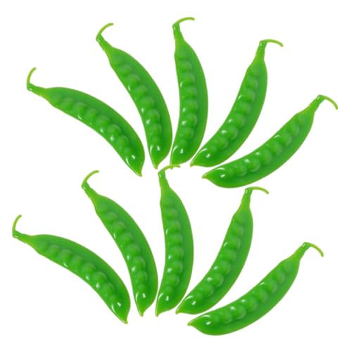 UPKOCH 10 Stück Simulierte Schneeerbsen Modelle Schneeerbsensamen Snap PEA Peas Seeds Zuckererbsen Kleine Erbsenschoten Kartoffelstifte Schneeerbsen Künstlicher Salat Grünes PVC UPKOCH 10 Stück Simulierte Schneeerbsen Modelle Schneeerbsensamen Snap PEA Peas Seeds Zuckererbsen Kleine Erbsenschoten Kartoffelstifte Schneeerbsen Künstlicher Salat Grünes PVC von UPKOCH