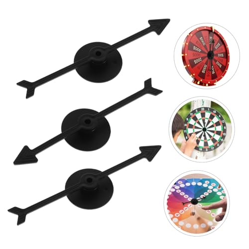 UPKOCH 10 Stück Teiliges Drehbare Spielzeiger Kunststoff Pfeilspielzeug für Gesellschaftsspiele Brettspiel Zubehör Lernspiel Teamwork und Kreativität von UPKOCH