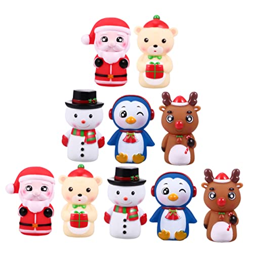 UPKOCH 10 Stück Teiliges Fingerpuppen Weihnachtsmotive PVC Leicht Handpuppen für Eltern Junge Mädchen Interaktive Lernspielzeuge Kindergarten Vorschule UPKOCH 10 Stück Teiliges Fingerpuppen Weihnachtsmotive PVC Leicht Handpuppen für Eltern Junge Mädchen Interaktive Lernspielzeuge Kindergarten Vorschule von UPKOCH