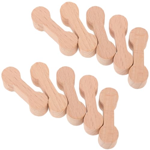 UPKOCH 10 Stück Teiliges Holzschienen Gleisverbinder für DIY Holzeisenbahn Robustes Handliches Zubehör zur Kreativen Spielentwicklung Kompatibel mit Eisenbahnzubehör Langlebig und UPKOCH 10 Stück Teiliges Holzschienen Gleisverbinder für DIY Holzeisenbahn Robustes Handliches Zubehör zur Kreativen Spielentwicklung Kompatibel mit Eisenbahnzubehör Langlebig und von UPKOCH