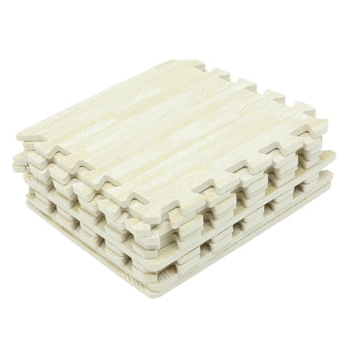 UPKOCH 10 Stück Teiliges Krabbelmatten Eva Schaumstoff Puzzlematten Holzmaserung rutschfest Schadstofffrei Komfortabel für Kinderzimmer Wohnzimmer UPKOCH 10 Stück Teiliges Krabbelmatten Eva Schaumstoff Puzzlematten Holzmaserung rutschfest Schadstofffrei Komfortabel für Kinderzimmer Wohnzimmer von UPKOCH