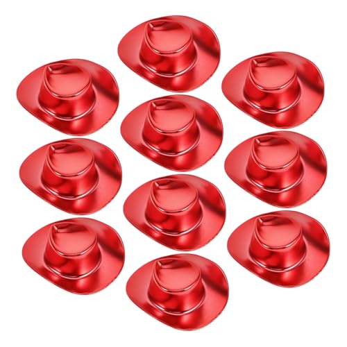 UPKOCH 10 Stück Teiliges Mini Cowboyhüte aus Kleine Western Hüte für Puppen Dekoration DIY Bastelaccessoires Bunte Mini Hüte für Cosplay und Geschenkideen UPKOCH 10 Stück Teiliges Mini Cowboyhüte aus Kleine Western Hüte für Puppen Dekoration DIY Bastelaccessoires Bunte Mini Hüte für Cosplay und Geschenkideen von UPKOCH