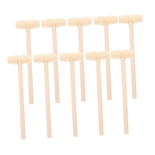 UPKOCH 10 Stück Teiliges Mini Holzhammer Holzspielzeug Motorik Lernspielzeug für Jungen Mädchen Kleinkinder Hand Auge Koordination UPKOCH 10 Stück Teiliges Mini Holzhammer Holzspielzeug Motorik Lernspielzeug für Jungen Mädchen Kleinkinder Hand Auge Koordination von UPKOCH