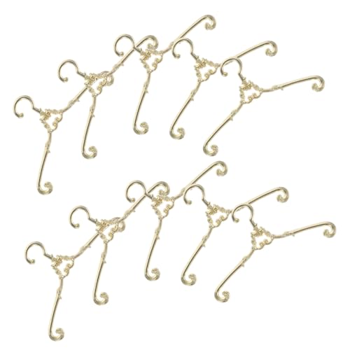 UPKOCH 10 Stück Teiliges Mini Metall Puppenkleiderbügel Vintage Stil Stabile Metallaufhänger für Puppenkleidung für Puppenhaus und Puppenkleiderschrank Zarte Miniatur Aufbewahrung UPKOCH 10 Stück Teiliges Mini Metall Puppenkleiderbügel Vintage Stil Stabile Metallaufhänger für Puppenkleidung für Puppenhaus und Puppenkleiderschrank Zarte Miniatur Aufbewahrung von UPKOCH