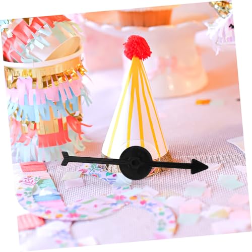 UPKOCH 10 Stück Teiliges Pfeilspiel Kunststoffpfeile für Lotterierad drehscheiben Spielzubehör für Party Unterricht Heimspiele Stabile Saugnapf Befestigung von UPKOCH