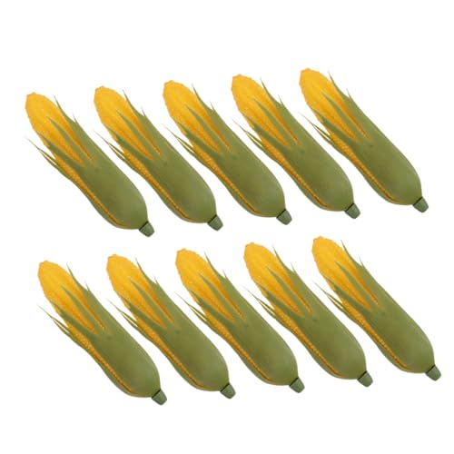 UPKOCH 10 Stück Teiliges Realistische Künstliche Mais Modelle Naturgetreue Deko Gemüseattrappen für Küche Food Fotografie Requisiten Vielseitig Einsetzbar als Wohn und Laden Dekoration UPKOCH 10 Stück Teiliges Realistische Künstliche Mais Modelle Naturgetreue Deko Gemüseattrappen für Küche Food Fotografie Requisiten Vielseitig Einsetzbar als Wohn und Laden Dekoration von UPKOCH