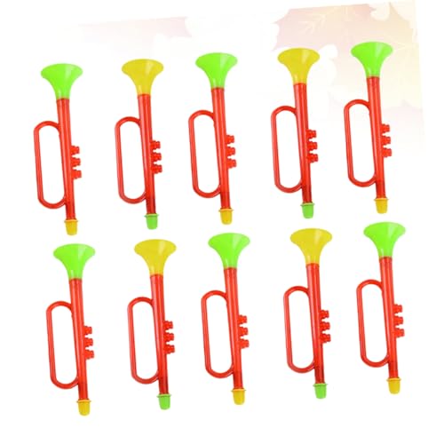 UPKOCH 10 Stück Trompete Musikspielzeug Babylärm Trompetenspielzeug Für Pädagogisches Trompetenspielzeug UPKOCH 10 Stück Trompete Musikspielzeug Babylärm Trompetenspielzeug Für Pädagogisches Trompetenspielzeug von UPKOCH