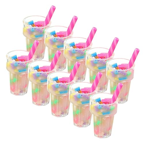 UPKOCH 10 Stücke Foto Requisiten Mini Harz Mini Küche Zubehör Miniatur Milch Tee Modell UPKOCH 10 Stücke Foto Requisiten Mini Harz Mini Küche Zubehör Miniatur Milch Tee Modell von UPKOCH