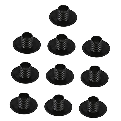 UPKOCH 10 Stücke Fußball Maschine Lager Foosball Buchse Tisch Top Foosball Stange Foosball Spaß Spiele Zubehör Schwarz Kunststoff von UPKOCH