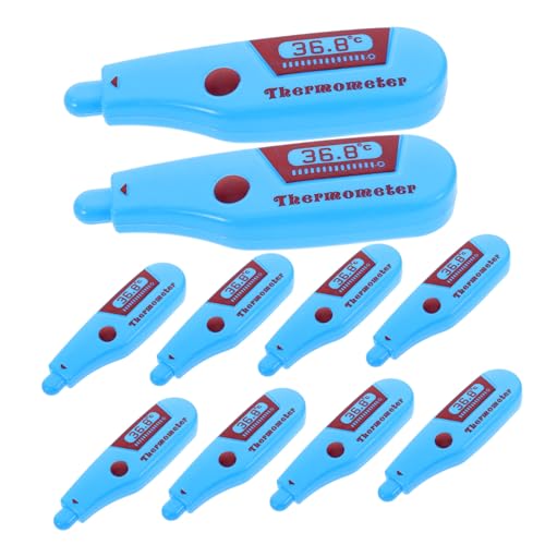 UPKOCH 10 Teiliges Arztspielset Für Simulationsthermometer Für Rollenspiele Arztkostümzubehör Für Kleinkinder Ideales Für Jungen Und ädchen Ab 3 Jahren von UPKOCH