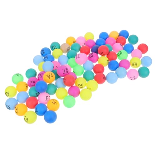 UPKOCH 100 Lotteriekugeln Bunte Nummerierte Tombola Kugeln Von 1–100 – 4 cm Große Bingo Spielkugeln Aus Kunststoff Für Schulveranstaltungen Familienfeiern Und Partydekorationen UPKOCH 100 Lotteriekugeln Bunte Nummerierte Tombola Kugeln Von 1–100 – 4 cm Große Bingo Spielkugeln Aus Kunststoff Für Schulveranstaltungen Familienfeiern Und Partydekorationen von UPKOCH