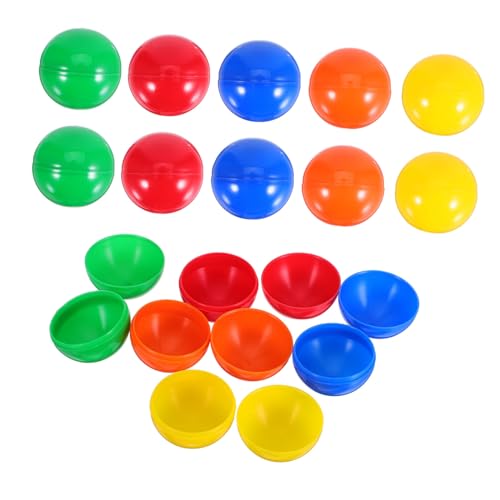 UPKOCH 100 Stück Bunte Kunststoff Lotteriekugeln für Party Gewinnspiele Leichte Ziehkugeln für Tombola Farbenfrohe Raffle Balls für Festaktivitäten und Glücksspiele UPKOCH 100 Stück Bunte Kunststoff Lotteriekugeln für Party Gewinnspiele Leichte Ziehkugeln für Tombola Farbenfrohe Raffle Balls für Festaktivitäten und Glücksspiele von UPKOCH