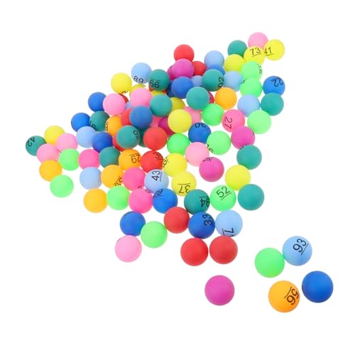 UPKOCH 100 Stück Farbbälle Und Gewinnspielbälle Tombola Bälle 1 100 Bingo Zahlenbälle Farbsortierbälle Ballspiel Dekorationen Spieleabend Zubehör Zahlen Bingo Tombola Bälle Zahlen Pp UPKOCH 100 Stück Farbbälle Und Gewinnspielbälle Tombola Bälle 1 100 Bingo Zahlenbälle Farbsortierbälle Ballspiel Dekorationen Spieleabend Zubehör Zahlen Bingo Tombola Bälle Zahlen Pp von UPKOCH
