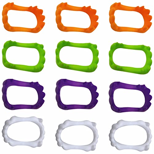 UPKOCH 100 Stück Halloween Gebiss Kostümzähne Vampirzähne Halloween Gruselige Halloween Brille Falsche Zähne Kleidung Bunte Ornamente Party Party Fänge Foto Requisiten von UPKOCH
