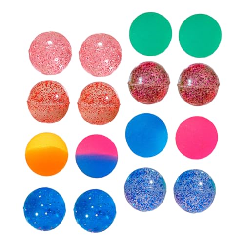 UPKOCH 100 Stück Hüpfender Ball Hüpfbälle Masse Karneval Hüpfbälle Bounce-Bälle- Partygeschenke sind hüpfende Bälle einfache springende Bälle Zubehör für Partybälle Gummi von UPKOCH